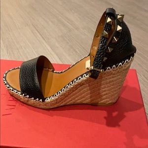 Valentino rockstad espadrille sandals